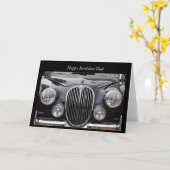 ハッピーバースデー日カード カード (黄色い花)