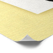 ハッピーバースデー日本の文 ポスター (角)