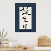 ハッピーバースデー日本の ポスター (キッチン)