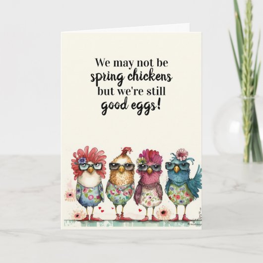 ハッピーバースデー春鶏 シーズンカード (正面)