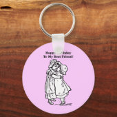 ハッピーバースデー最高のだ！ キーホルダー (正面)