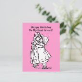 ハッピーバースデー最高のだ! ポストカード (スタンド正面)