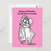 ハッピーバースデー最高のだ! ポストカード (正面/裏面)