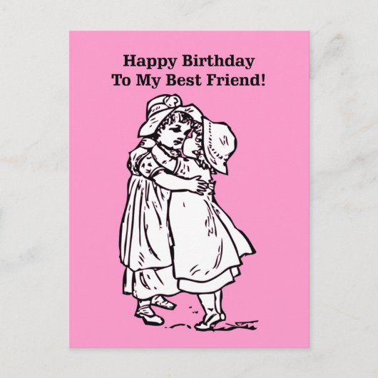 ハッピーバースデー最高のだ! ポストカード (正面)