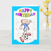 ハッピーバースデー最高のの選手 カード (黄色い花)