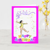 ハッピーバースデー最高のの選手 カード (黄色い花)