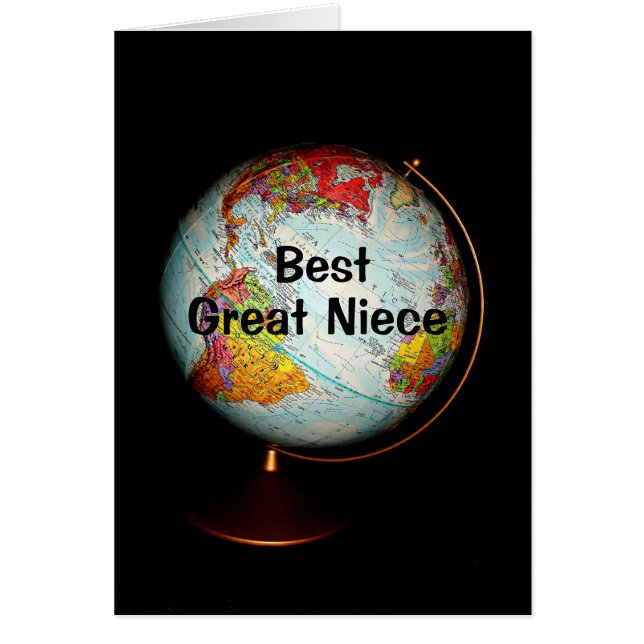 ハッピーバースデー最高のよ素晴らし地球の姪！ (正面)