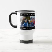 ハッピーバースデー最高のグランパエバー トラベルマグ (左)