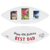 ハッピーバースデー最高のパパ3 Photo Collage アメリカンフットボール (パネル)