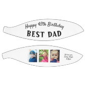 ハッピーバースデー最高のパパ3 Photo Collage バスケットボール (パネル)