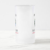 ハッピーバースデー最高のパパEver Kids写真 フロストグラスビールジョッキ (中央)