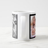 ハッピーバースデー最高のママカスタムー ジャンボコーヒーマグカップ (裏面)