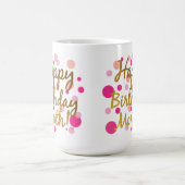 ハッピーバースデー月! コーヒー・マグ コーヒーマグカップ (中央)