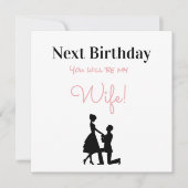 ハッピーバースデー未来妻 シーズンカード (正面)