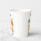 ハッピーバースデー柴犬紙カップ 紙コップ (右)