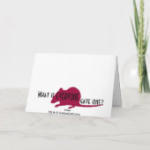 ハッピーバースデー校正 カード (裏面)