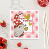 ハッピーバースデー格言 スタンダードランチョンナプキン (インサイチュ)