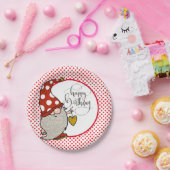 ハッピーバースデー格言 ペーパープレート (パーティー)