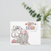ハッピーバースデー格言 ポストカード (スタンド正面)