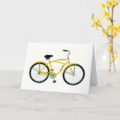 ハッピーバースデー楽しむ·ザ·ライド カード (黄色い花)