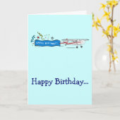 ハッピーバースデー機全体の集団のカスタマイズ カード (黄色い花)