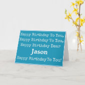 ハッピーバースデー歌グリーティングカード カード (黄色い花)