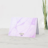 ハッピーバースデー母 カード (裏面)