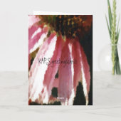 ハッピーバースデー母 カード (裏面)