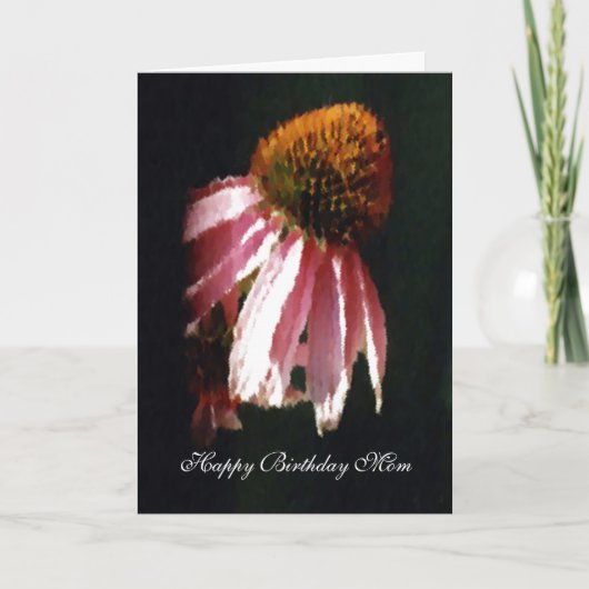 ハッピーバースデー母 カード (正面)