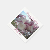 ハッピーバースデー母 スタンダードカクテルナプキン (角)