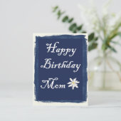 ハッピーバースデー母 ポストカード (スタンド正面)