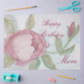 ハッピーバースデー母 薄葉紙 (クラフト)