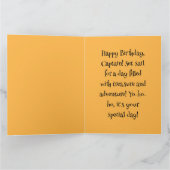 ハッピーバースデー海賊冒険 カード (内部)