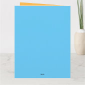 ハッピーバースデー海賊冒険 カード (裏面)