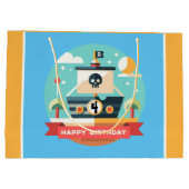 ハッピーバースデー海賊冒険 ラージペーパーバッグ (裏面)
