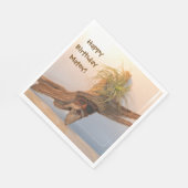 ハッピーバースデー海賊 スタンダードランチョンナプキン (角)