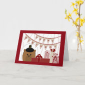 ハッピーバースデー海軍兵! カード (黄色い花)