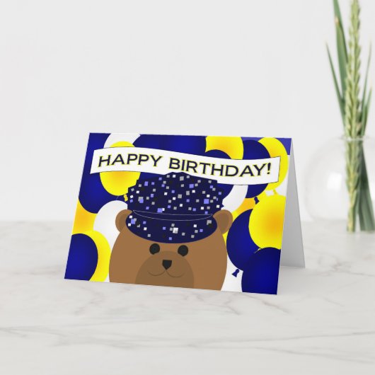 ハッピーバースデー海軍現役! カード (正面)