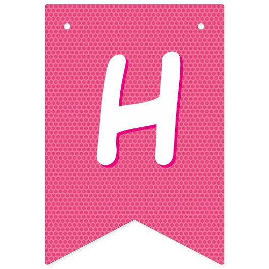 ハッピーバースデー漫画ブックアポップ・アートのート バンティングフラッグ (第2の旗)