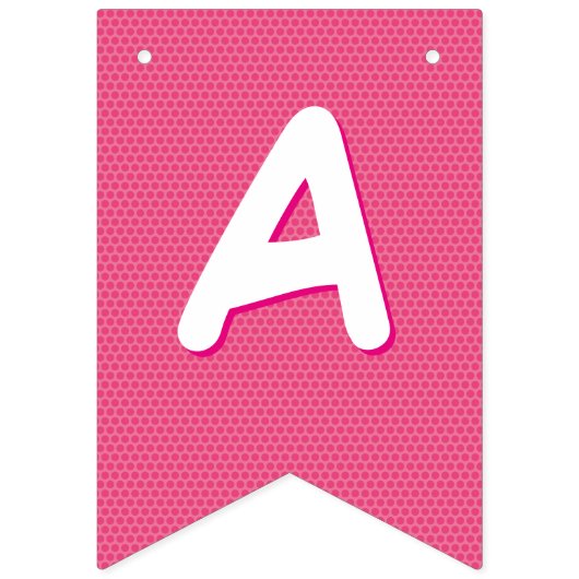 ハッピーバースデー漫画ブックアポップ・アートのート バンティングフラッグ (第3の旗)