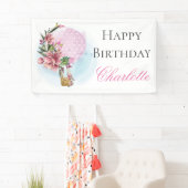 ハッピーバースデー熱気球 横断幕 (インサイチュ)