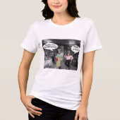 ハッピーバースデー牛とジャッカス トライブレンドＴシャツ (正面)