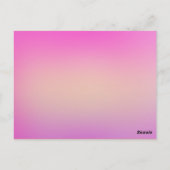 ハッピーバースデー牡丹 ポストカード (裏面)