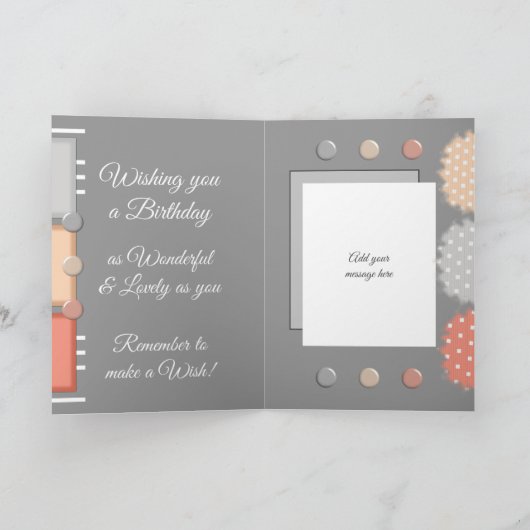 ハッピーバースデー特殊ゴッドマザーグレイ カード (内部)