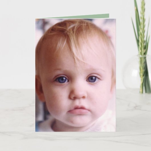 ハッピーバースデー特殊孫娘サンゴ カード (正面)