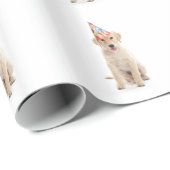 ハッピーバースデー犬の包装紙のギフト用包装紙 ラッピングペーパー (ロールコーナー)