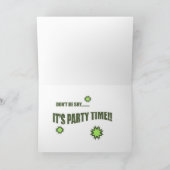 ハッピーバースデー犬愛好カード カード (内部)