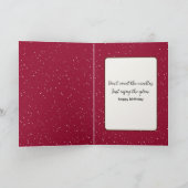 ハッピーバースデー犬 カード (内部)