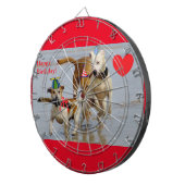 ハッピーバースデー犬 ダーツボード (正面右)