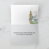 ハッピーバースデー狩り放牧ディアワイルドライフ カード (内部)